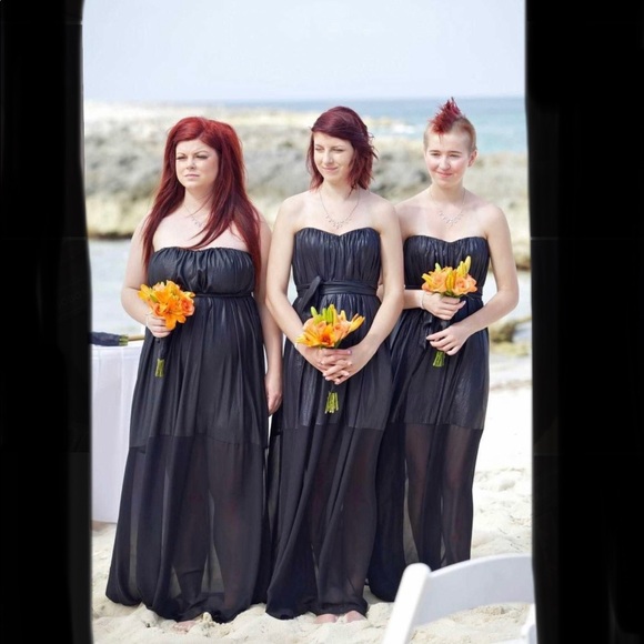 BCBG Sexy Strapless Dress - Picture 1 of 5